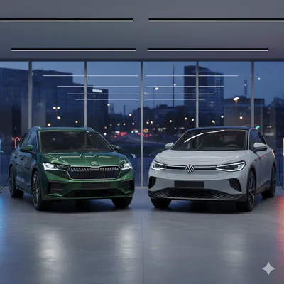 Dva elektrické SUV vedle sebe