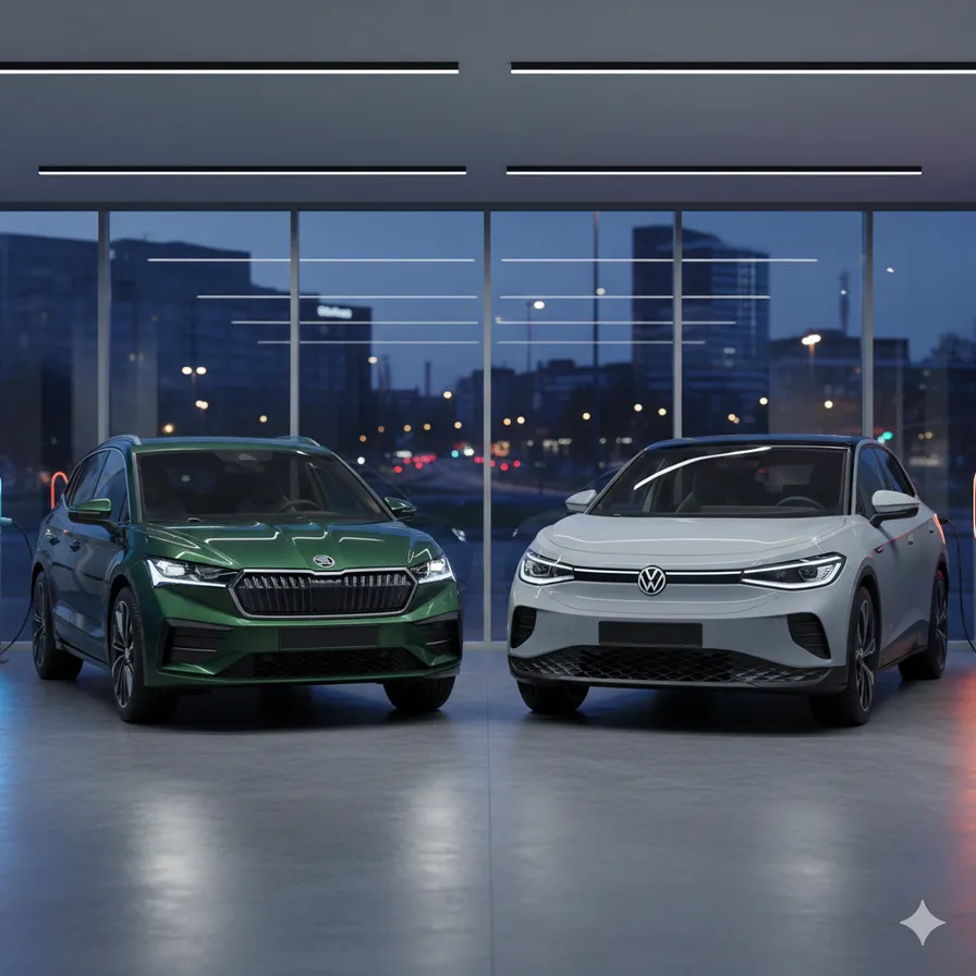 Dva elektrické SUV vedle sebe