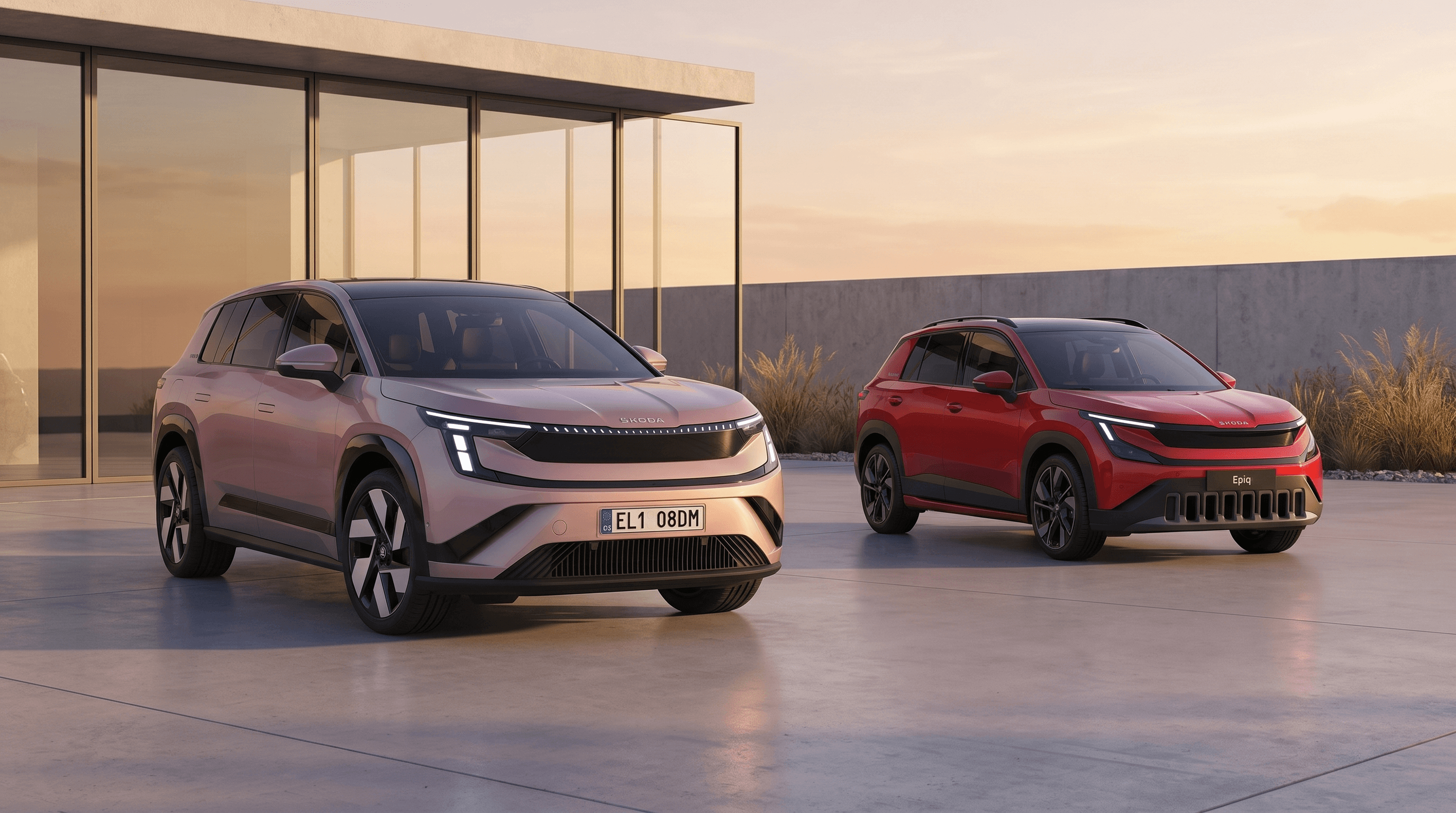 Škoda Epiq a Škoda Peaq — nové elektrické modely Škoda